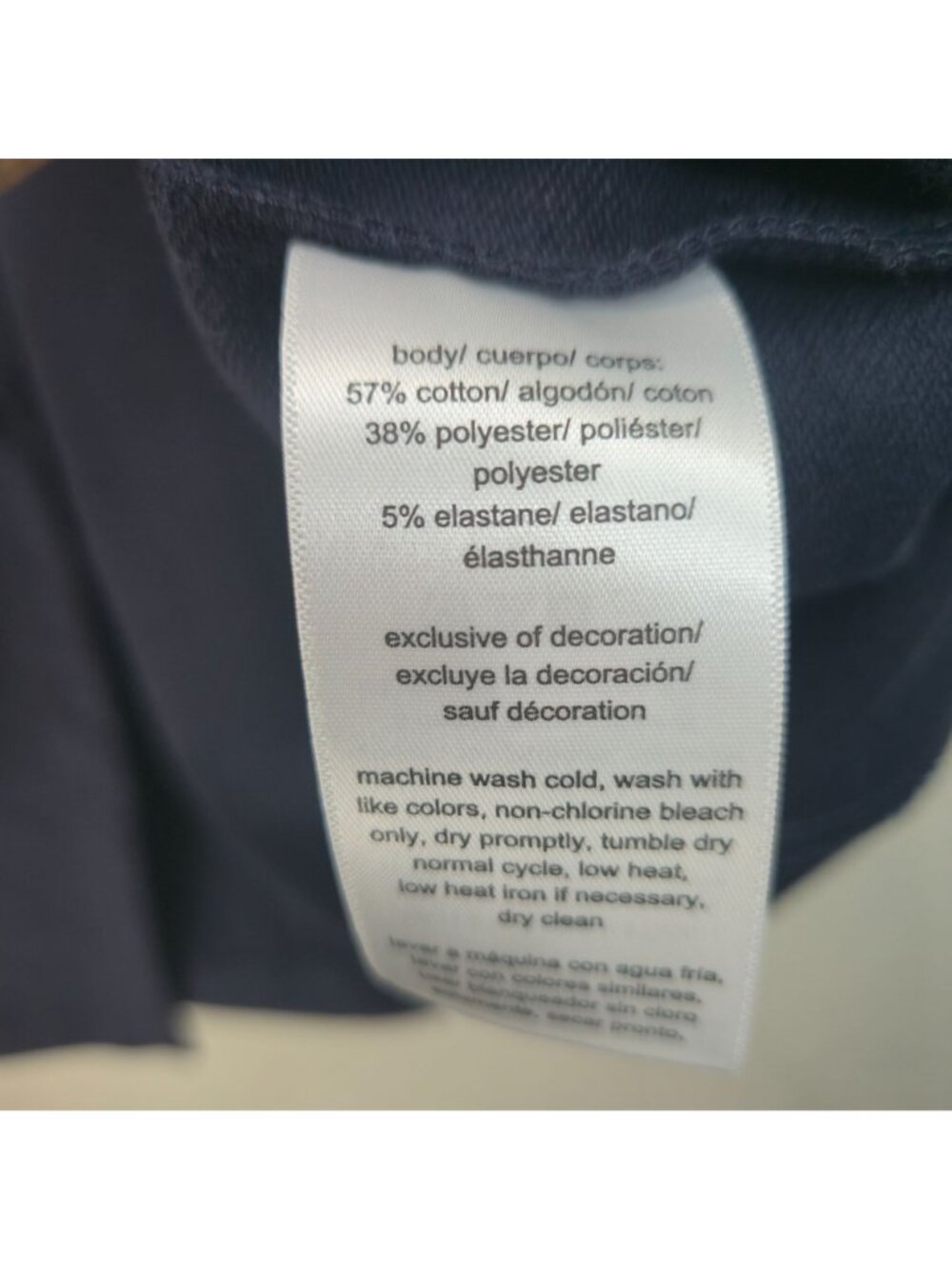 Preppy Military Open Front Jacket Small Navy Blue Long Sleeve Nautical Academia - Picture 10 of 10